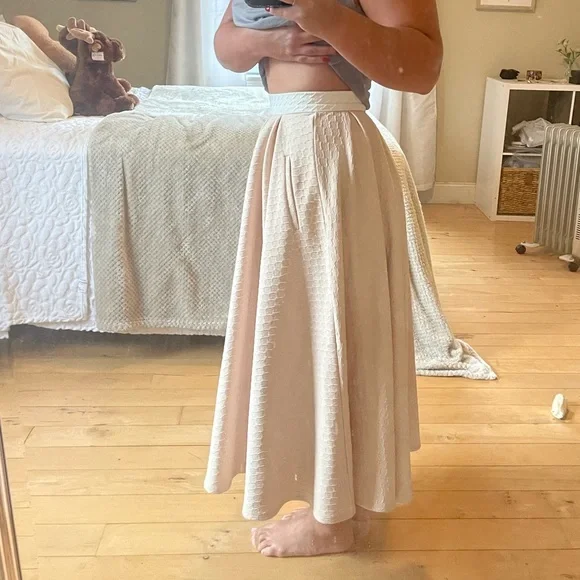 TORN BY RONNY KOBO | Maxi Thick Dress Skirt - Picture 2 of 13